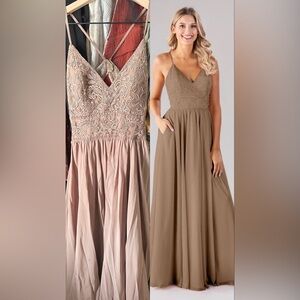 Kennedy Blue Cameron Dress, Fawn